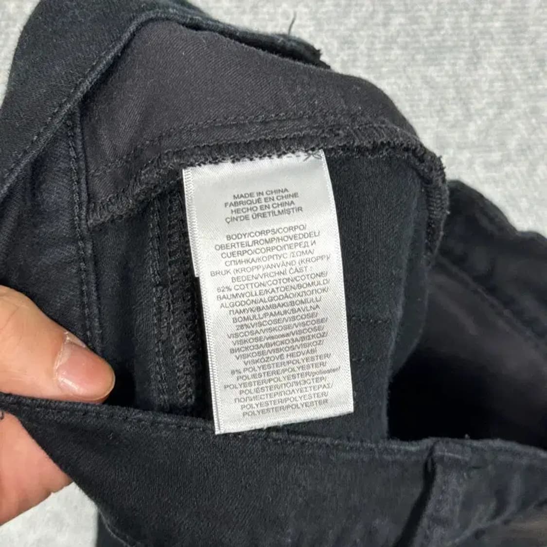 폴로 여성 바이커 블랙 스키니진 26 상품이미지7