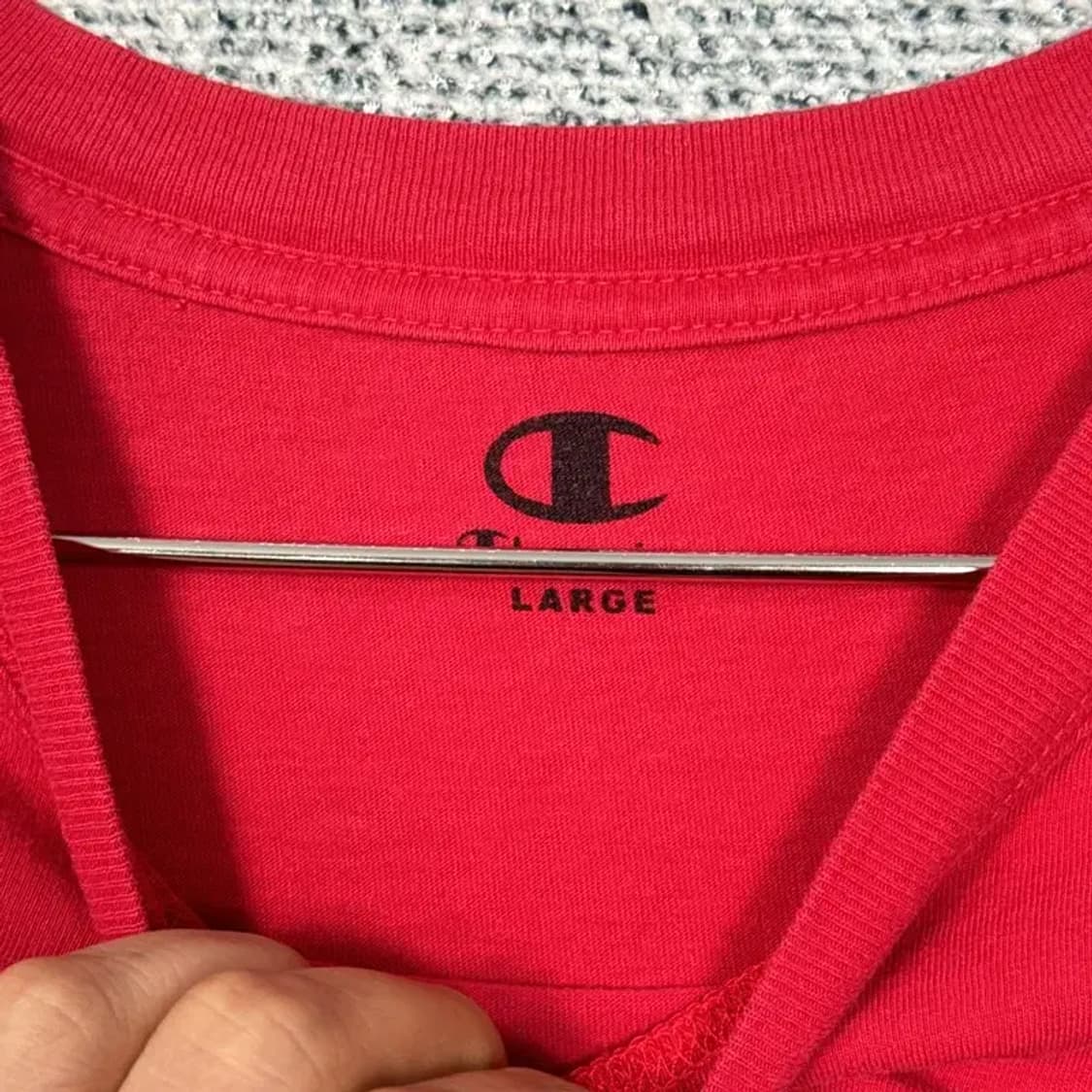 챔피온 빈티지 로고 반팔티 L 상품이미지5