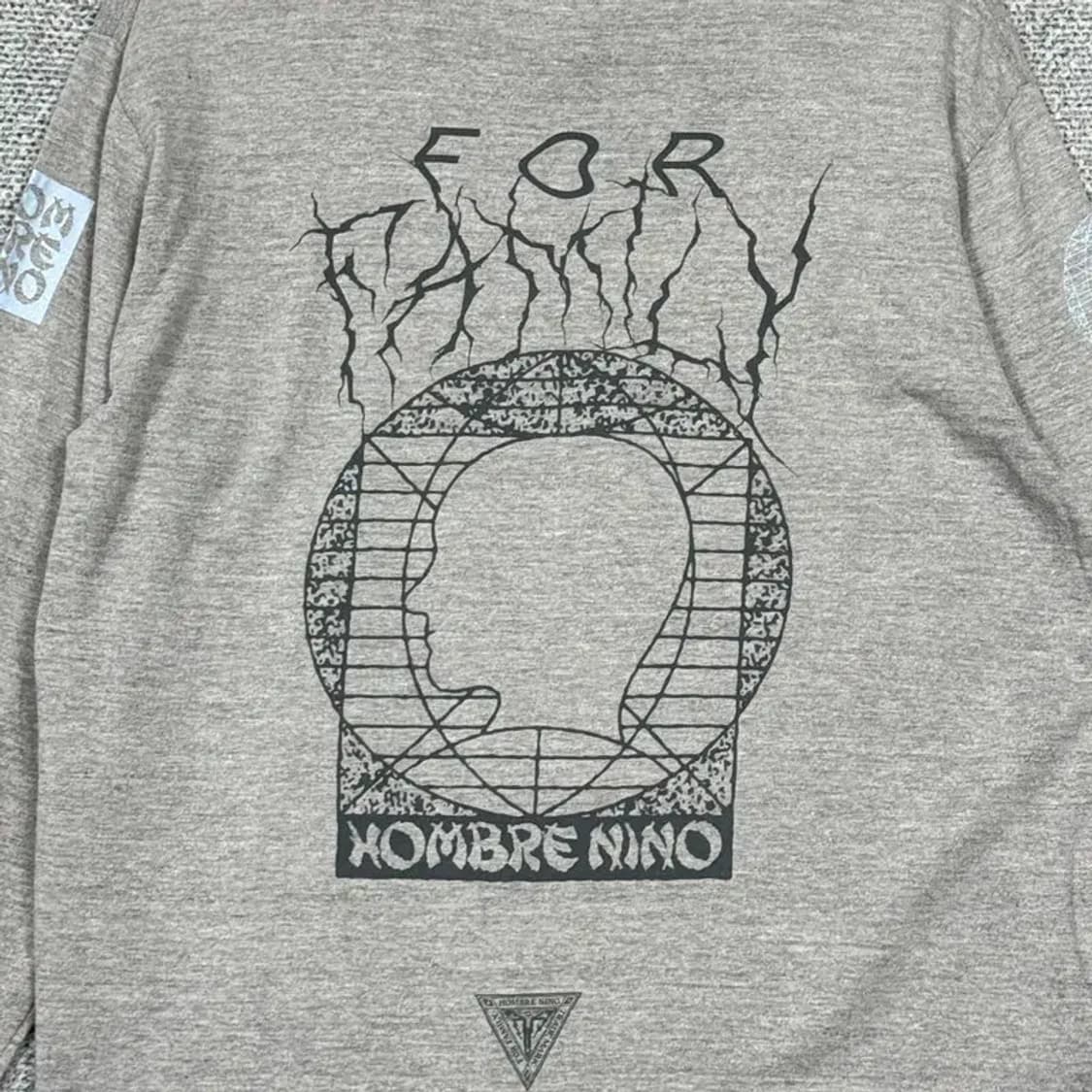 HOMBRE NINO 옴브레니노 백로고 긴팔티 상품이미지6