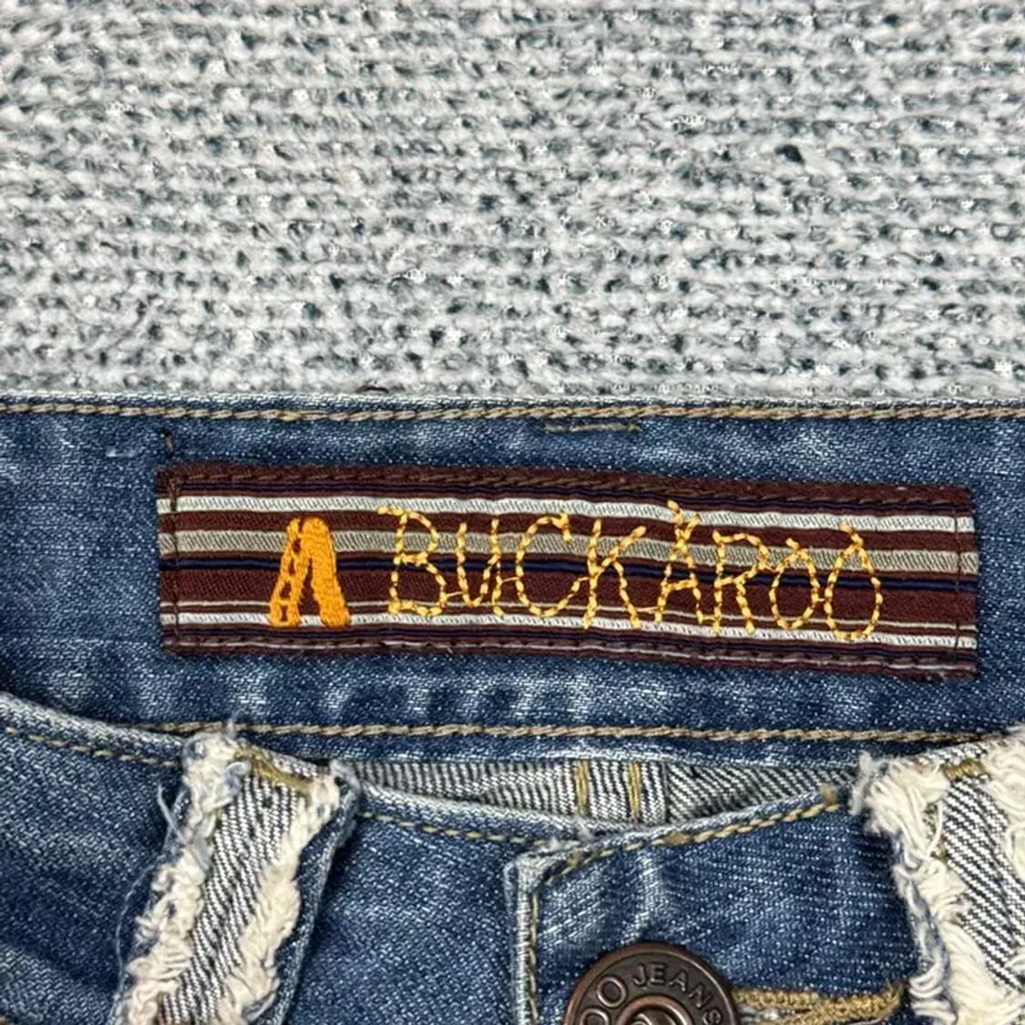 버커루 빈티지 데님 반바지 28 상품이미지3