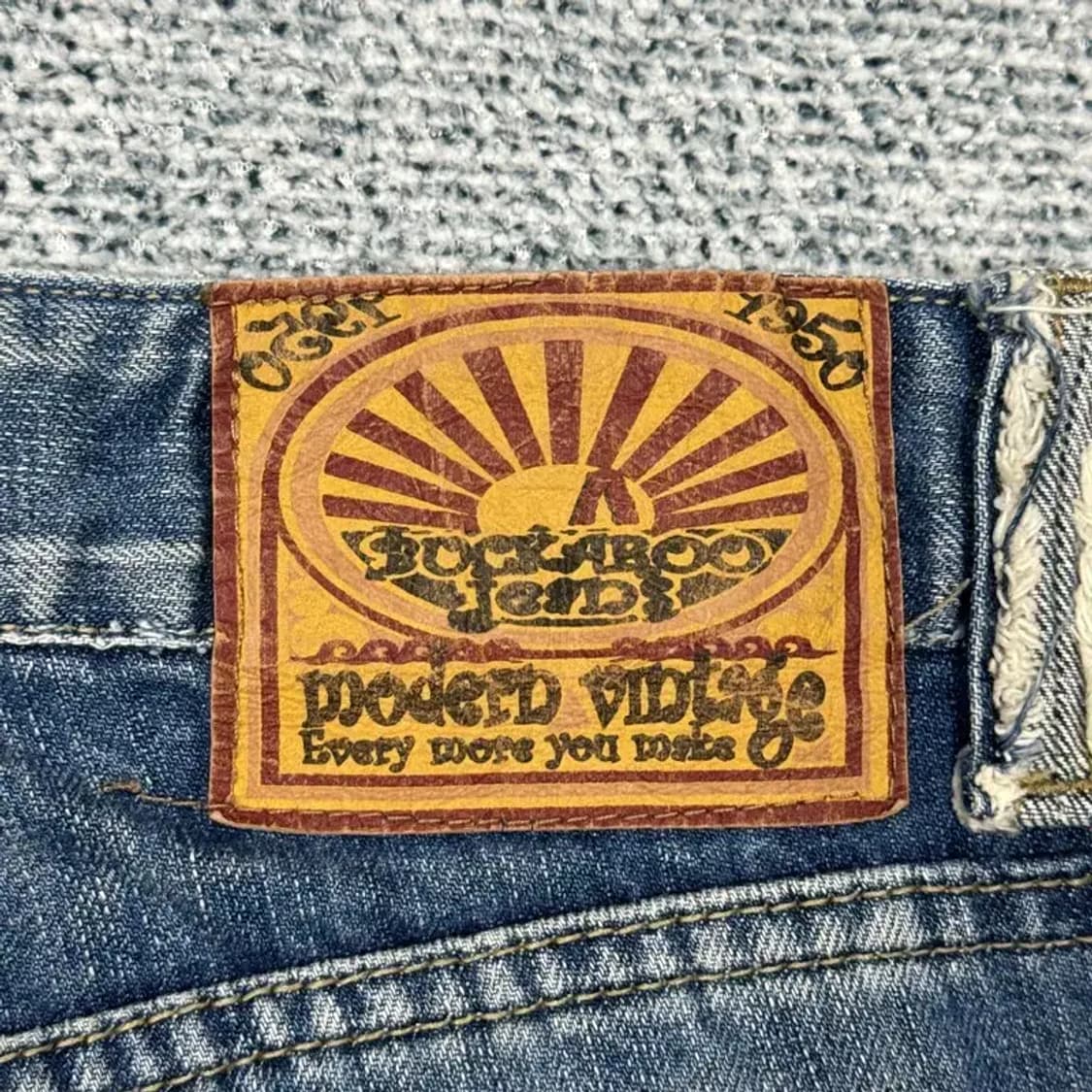 버커루 빈티지 데님 반바지 28 상품이미지4