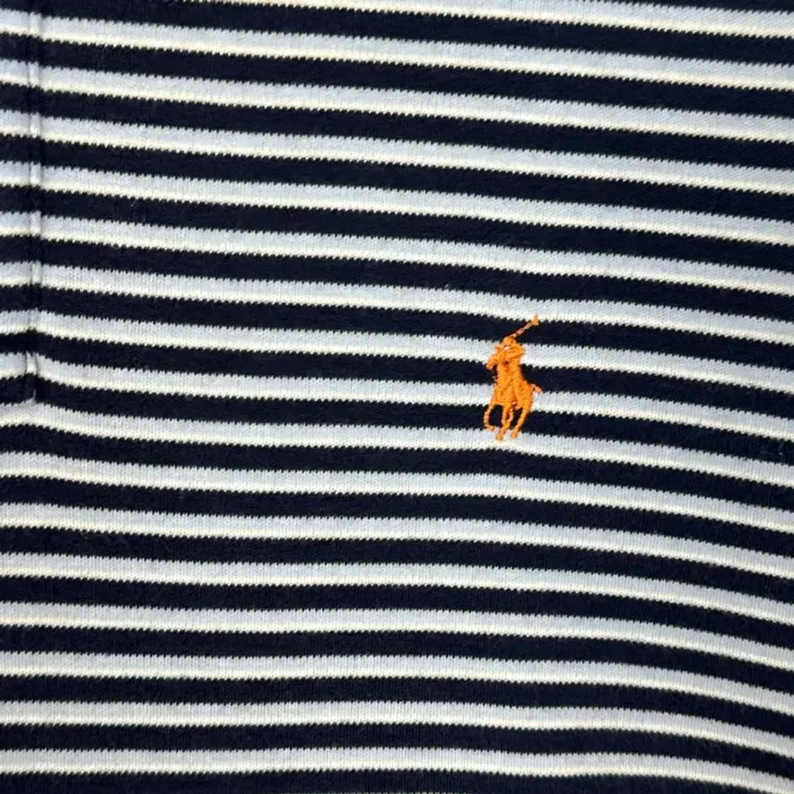 폴로 랄프로렌 스트라이프 반팔 카라티 S 상품이미지3