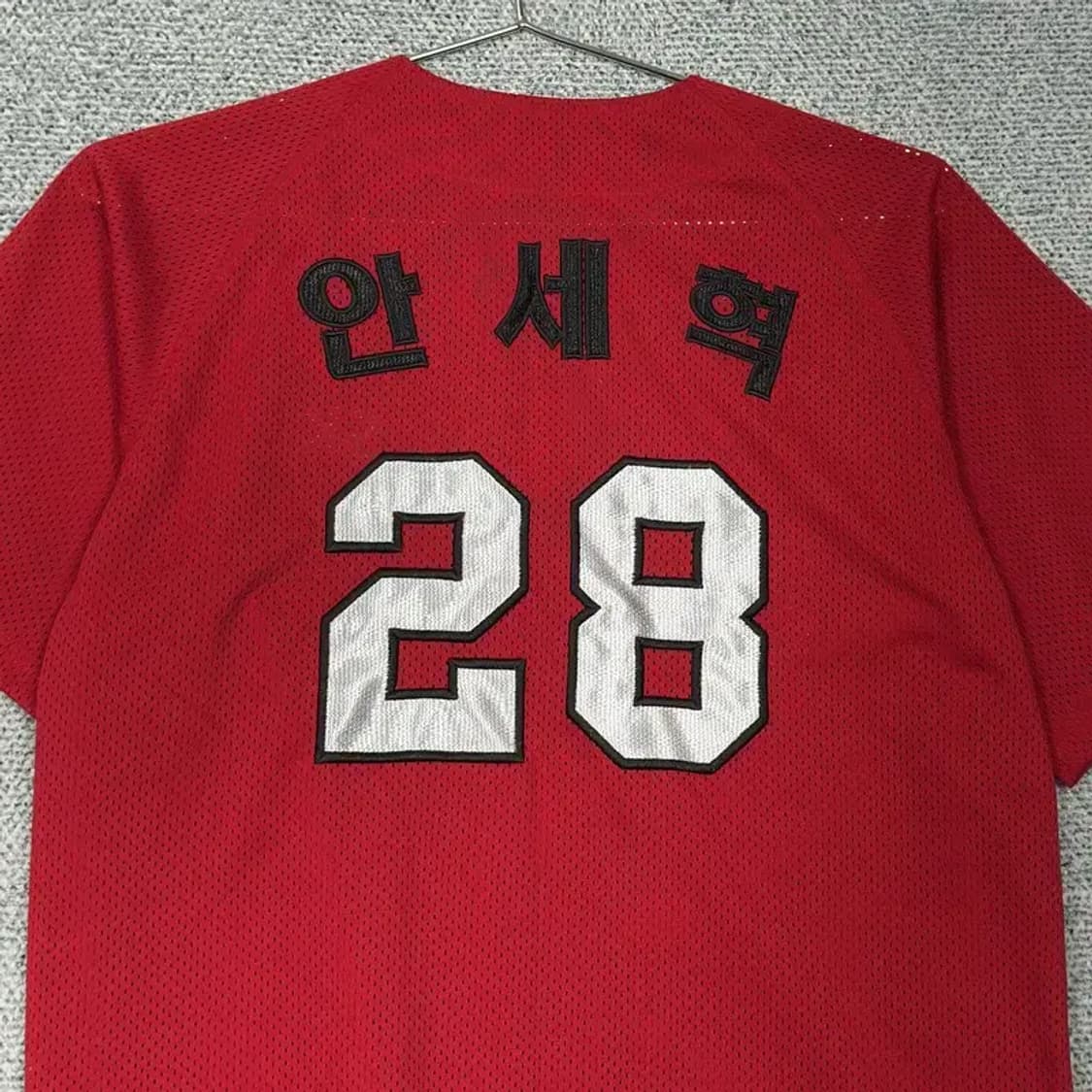 SK 와이번즈 안세혁 유니폼 반팔티 상품이미지4