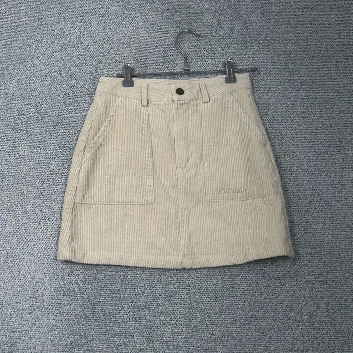 후아유 코듀로이 스커트 S 상품이미지1