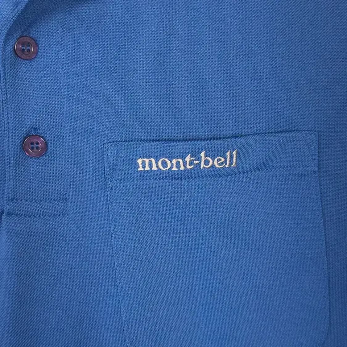 몽벨 로고 기능성 반팔 카라티 95 상품이미지3