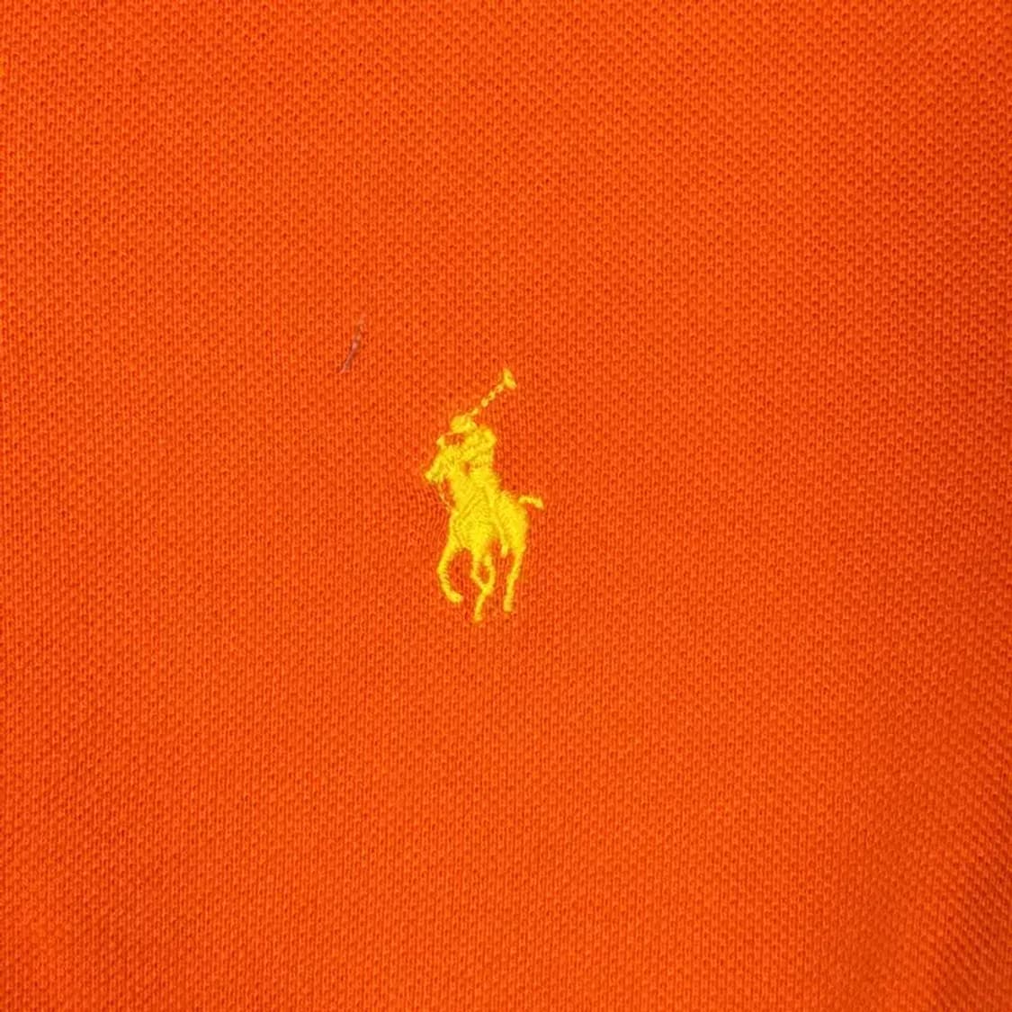 폴로 오렌지 카라 원피스 S 상품이미지3