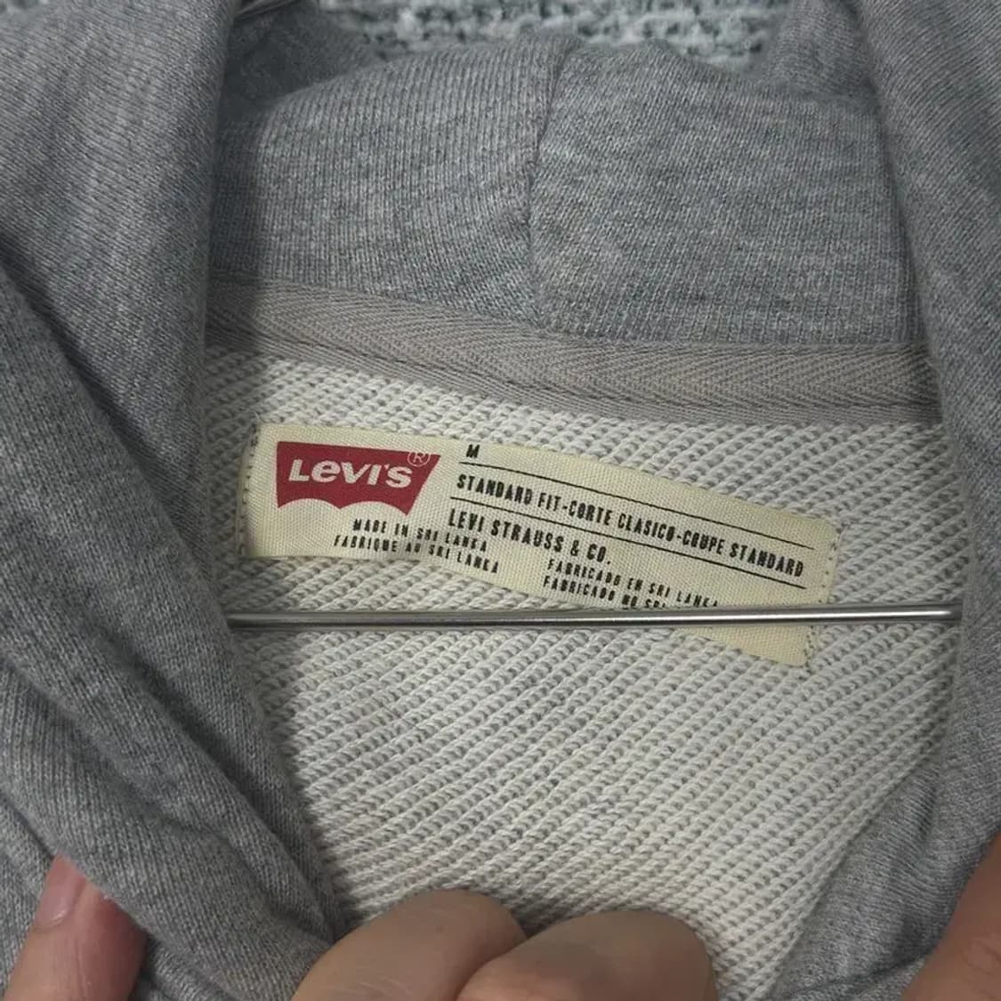 리바이스 스티치 후드티 M 상품이미지5