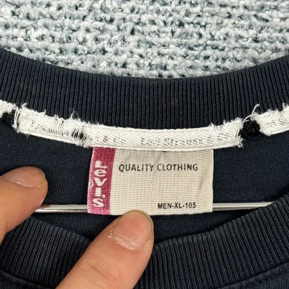 리바이스 스티치 로고 반팔티 105 상품이미지6