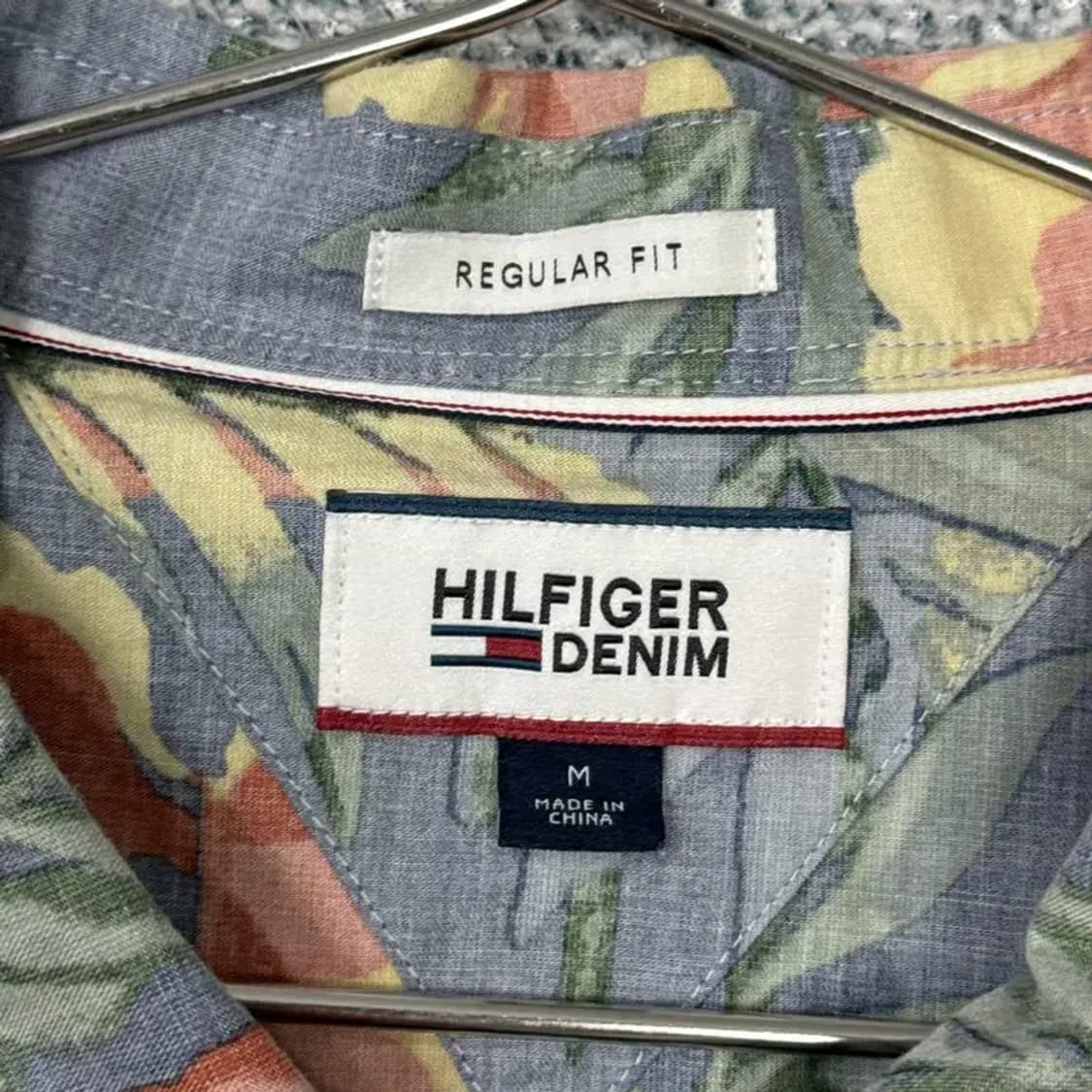 타미힐피거 하와이안 셔츠 M 상품이미지4