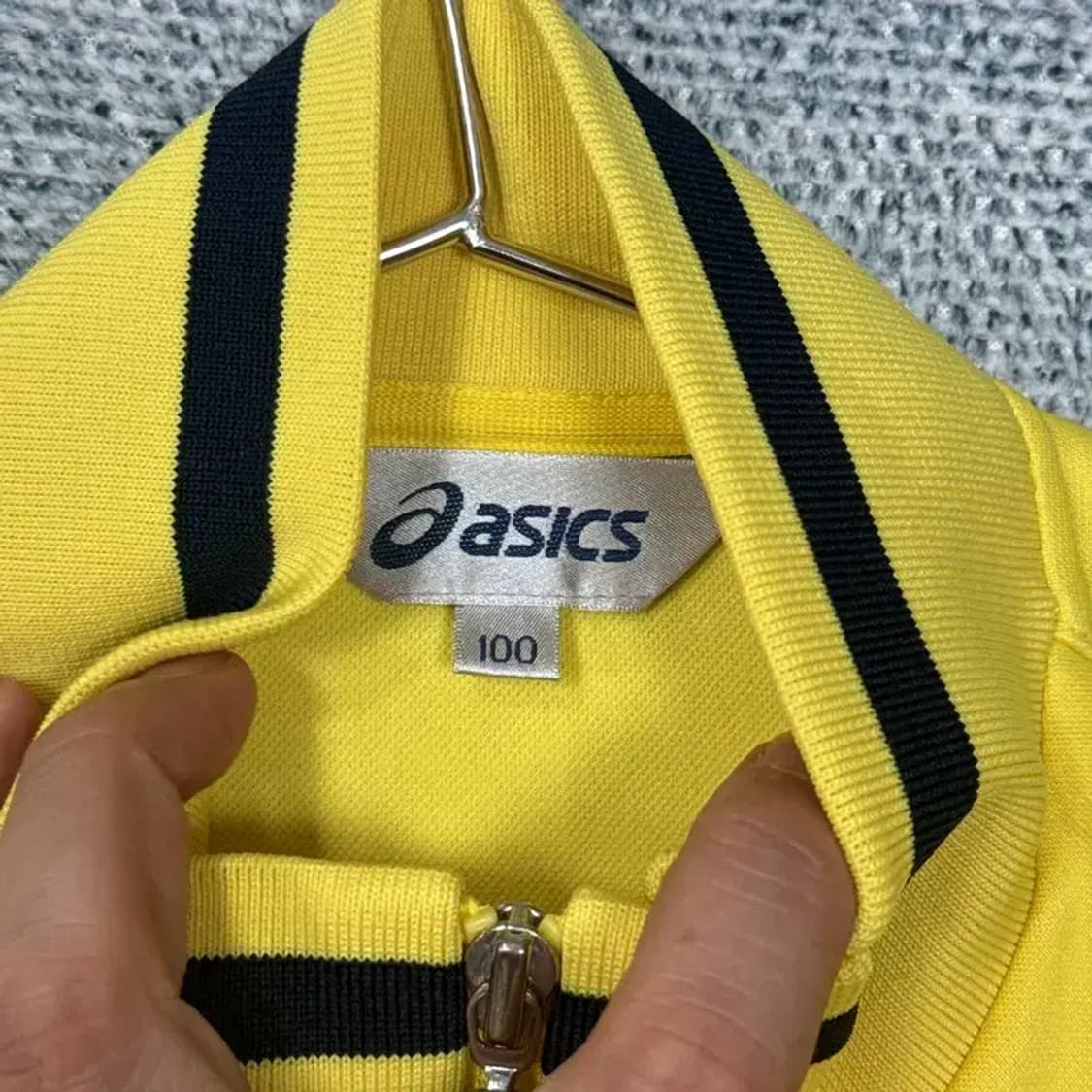아식스 빈티지 트랙탑 집업 저지 100 상품이미지5