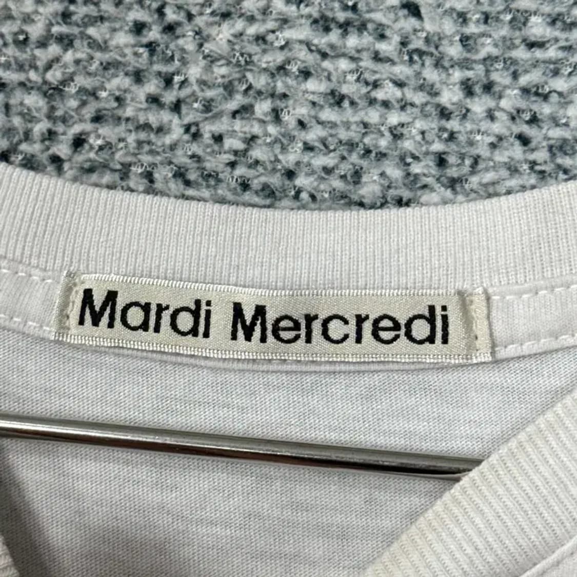 마르디 메르크디 그린 로고 반팔티 L 상품이미지4