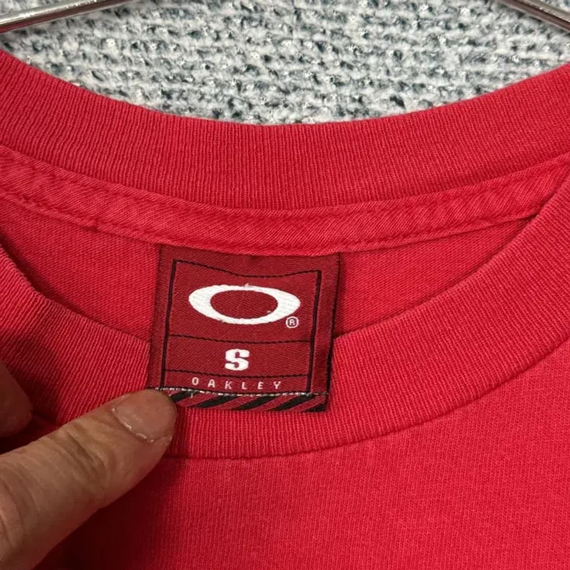오클리 스펠로고 반팔티 S 상품이미지5