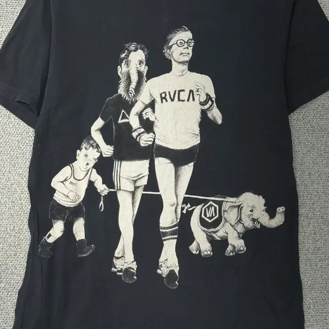 RVCA 루카 프린팅 반팔티 S 상품이미지3