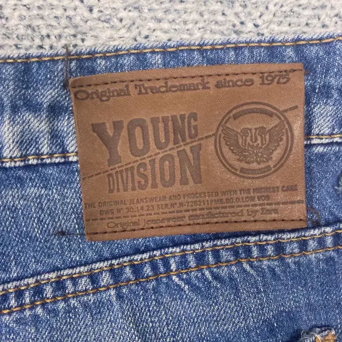 자라 진스 빈티지 워싱 데님팬츠 31 상품이미지4