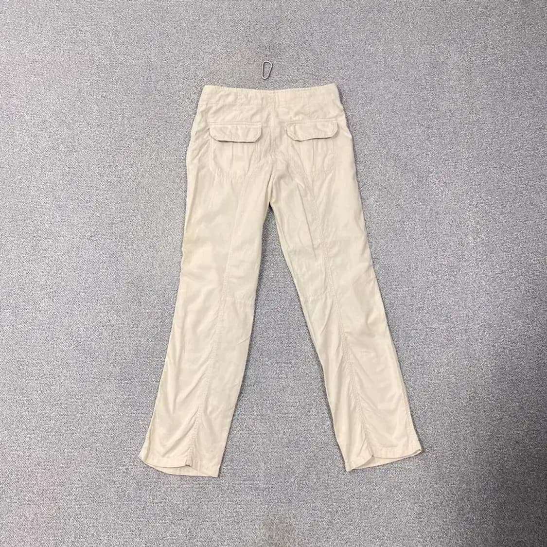 자라 진스 크림 코튼팬츠 M 상품이미지2