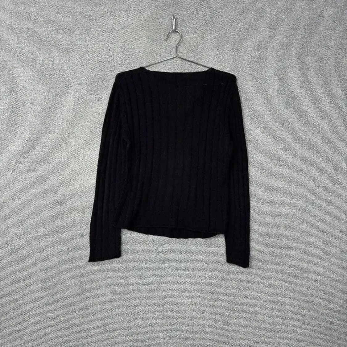 레이까레떼레 이태리 비스코스 브이넥 긴팔티 XL 상품이미지2