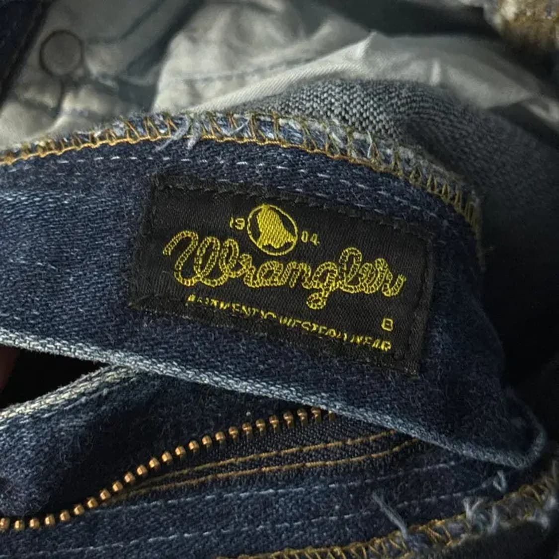 랭글러 블루 워싱 데님팬츠 27 상품이미지4