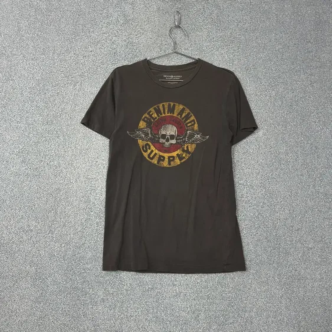 데님 앤 서플라이 빈티지 프린팅 반팔티 S 상품이미지1