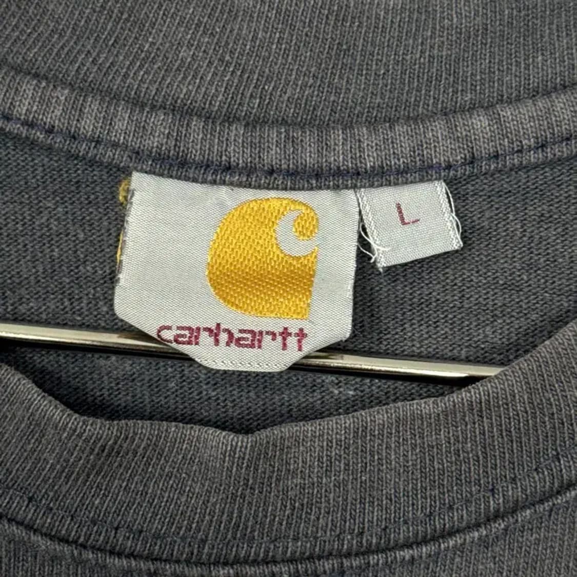 칼하트 로고 반팔티 L 상품이미지5