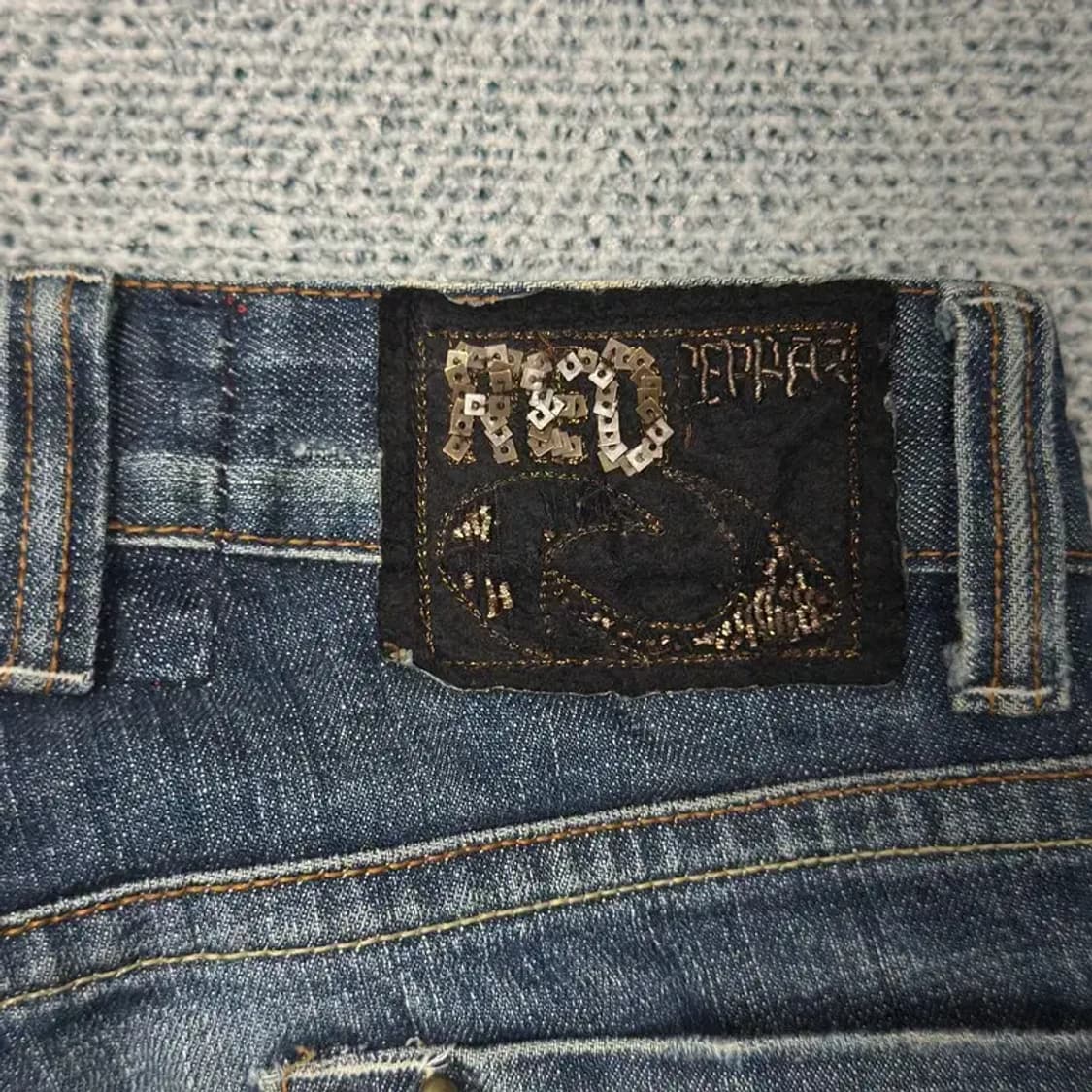 레드페퍼 Y2K 빈티지 데님팬츠 상품이미지7