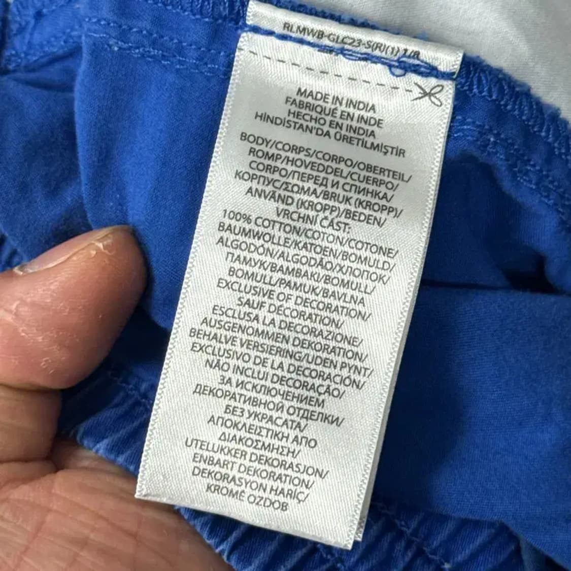 폴로 신형 블루 스윔팬츠 상품이미지5