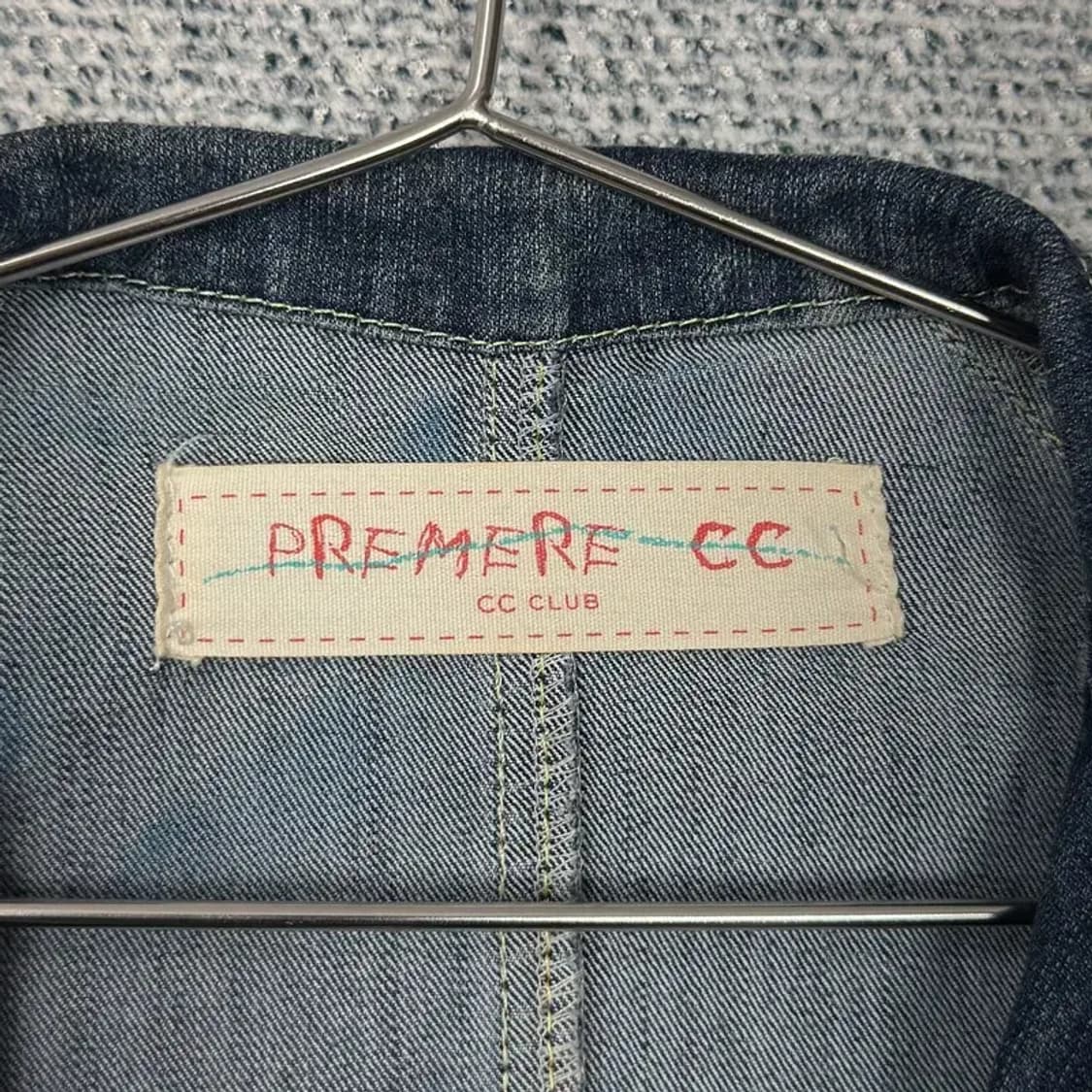 빈티지 워싱 데님 자켓 91-96-165 상품이미지3