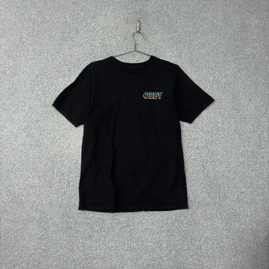 오베이 백프린팅 반팔티 M 상품이미지2