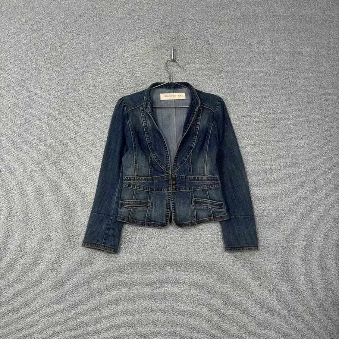 빈티지 워싱 데님 자켓 91-96-165 상품이미지1