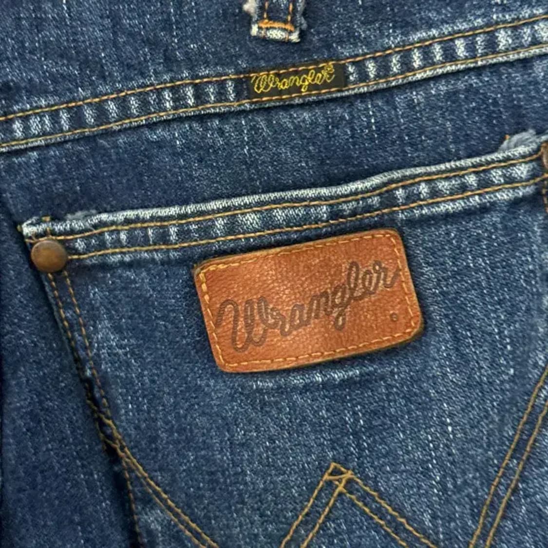 랭글러 블루 워싱 데님팬츠 27 상품이미지3