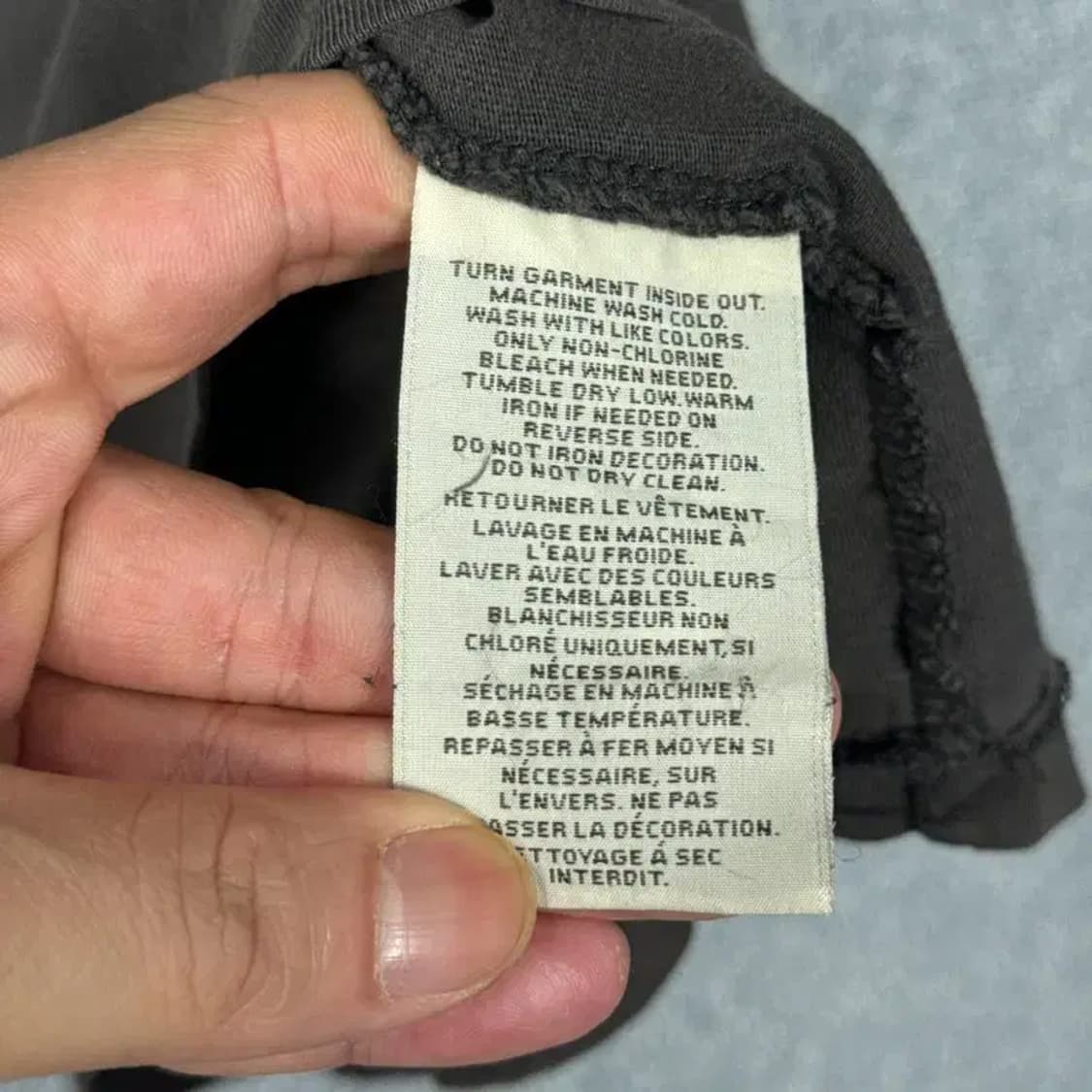 데님 앤 서플라이 빈티지 프린팅 반팔티 S 상품이미지5