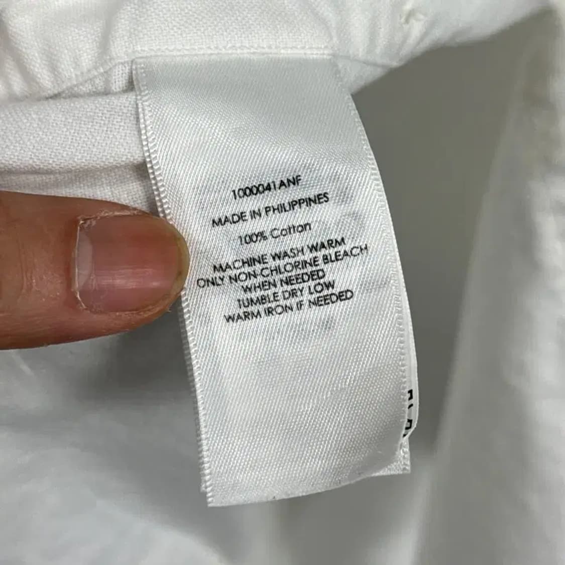 폴로 랄프로렌 신형 화이트 셔츠 S 상품이미지5