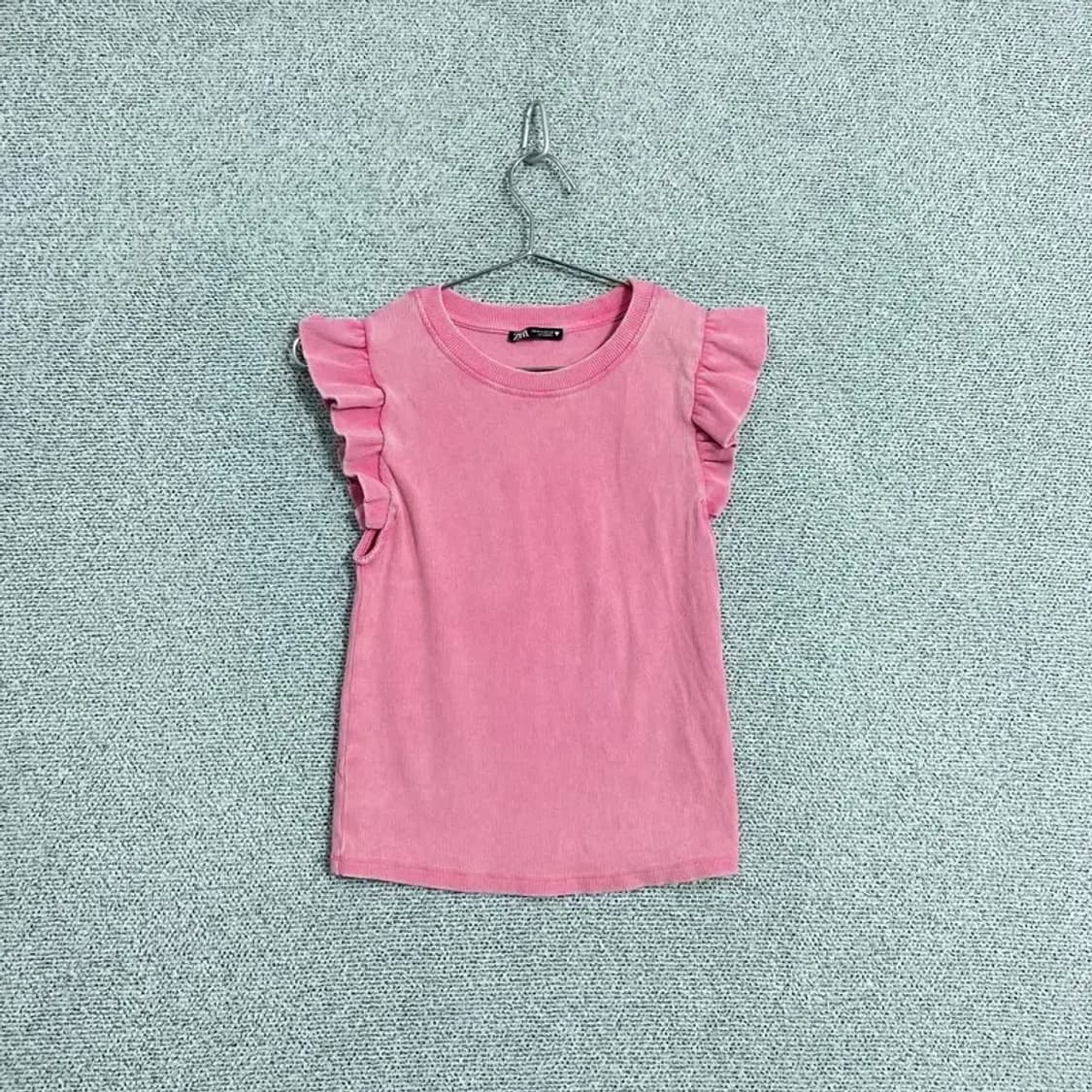 자라 핑크 레이스 민소매 M 상품이미지1