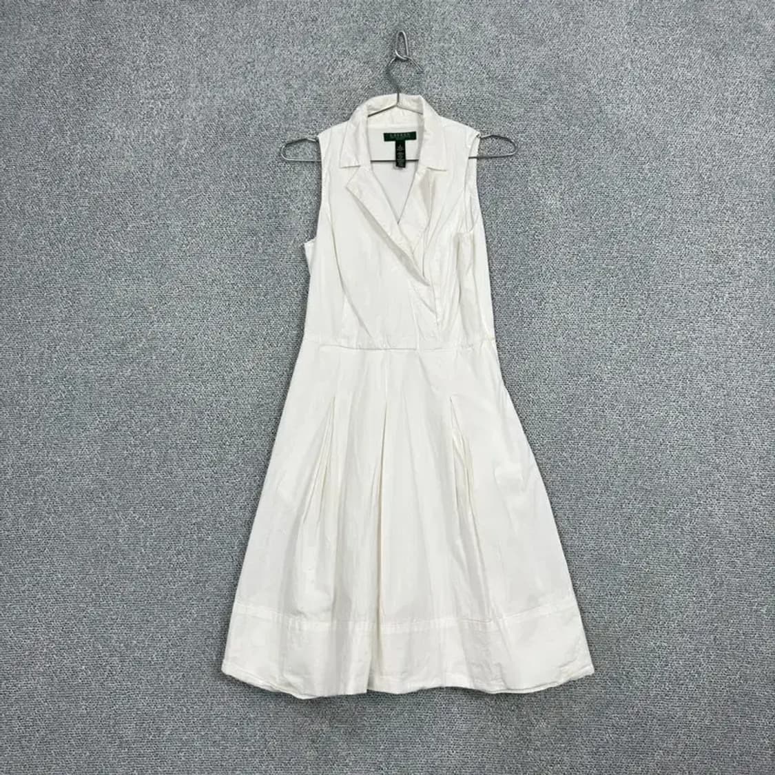 로렐 랄프로렌 화이트 드레스 원피스 US6 상품이미지1