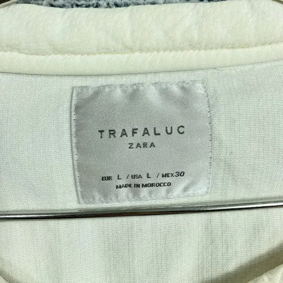 자라 빈티지 여성 코튼 집업 L 상품이미지5