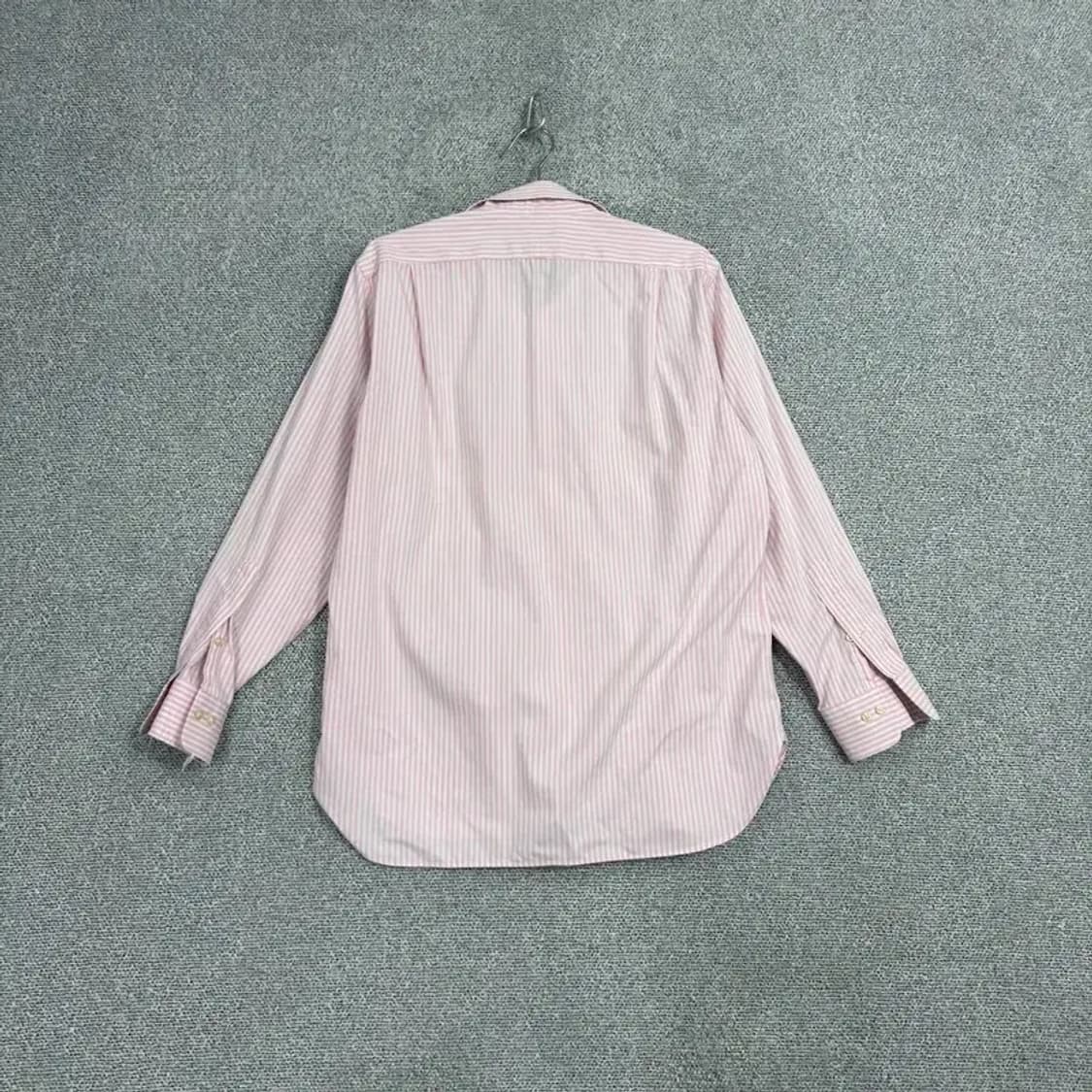 폴로 신형 핑크 스트라이프 셔츠 M 상품이미지2