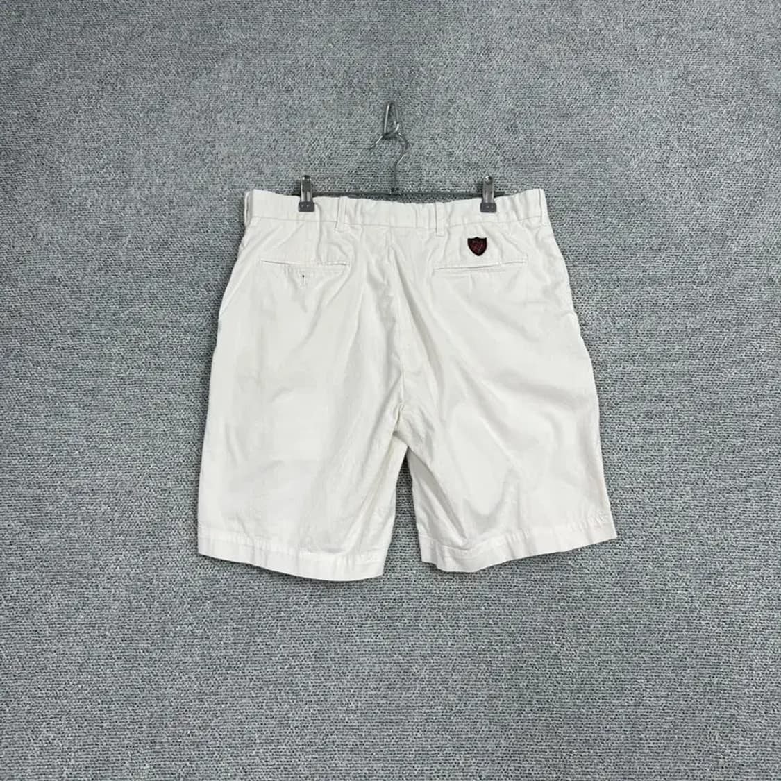 폴로 골프로고 화이트 치노 반바지34 상품이미지2