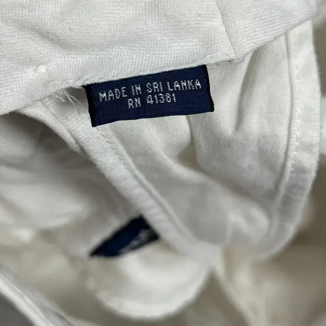 폴로 골프로고 화이트 치노 반바지34 상품이미지6