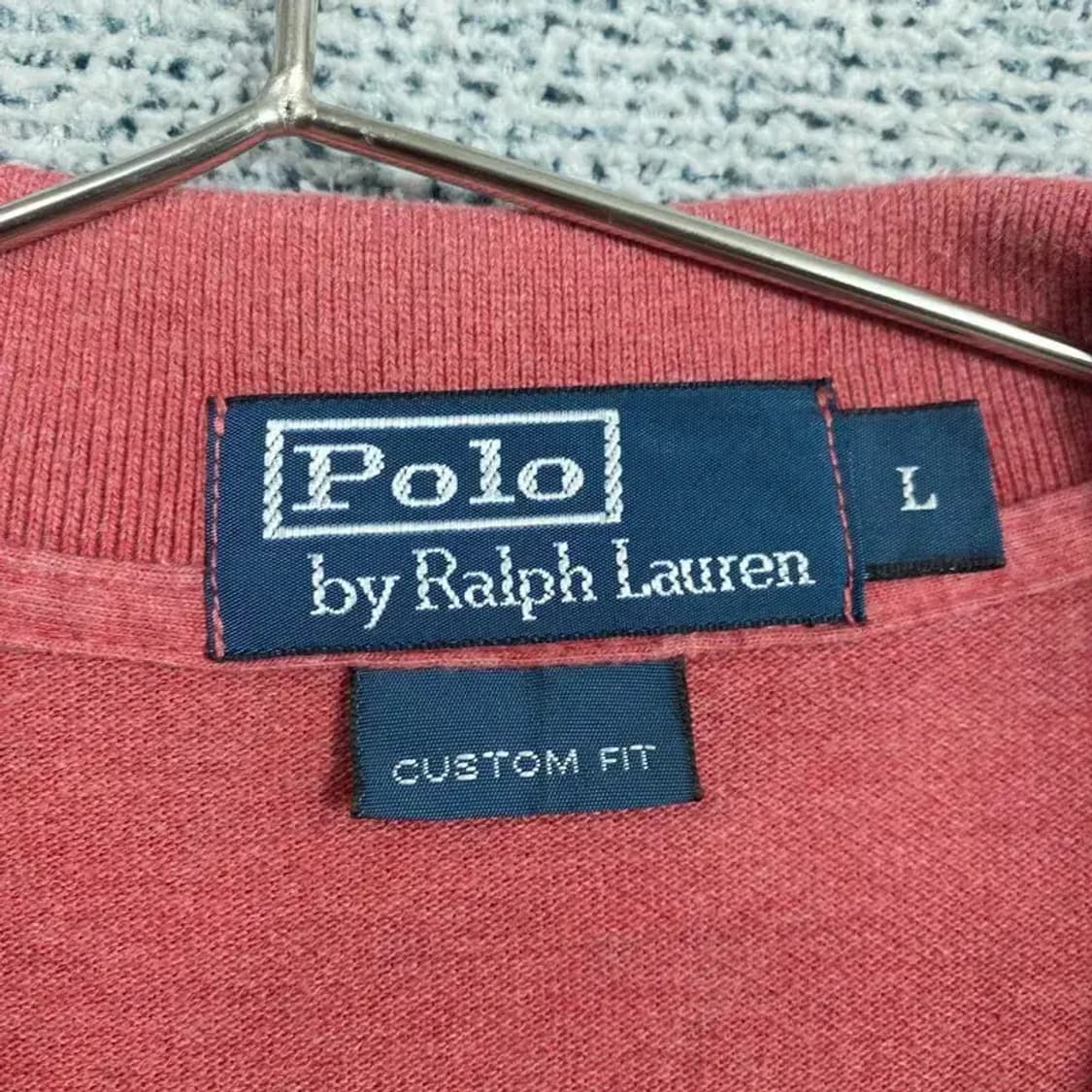 폴로 두산 커스텀핏 긴팔 카라티 L 상품이미지4