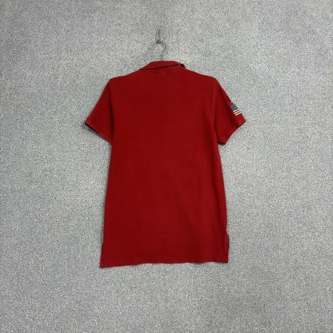 폴로 두산 커스텀핏 성조기 반팔 카라티 M 상품이미지2