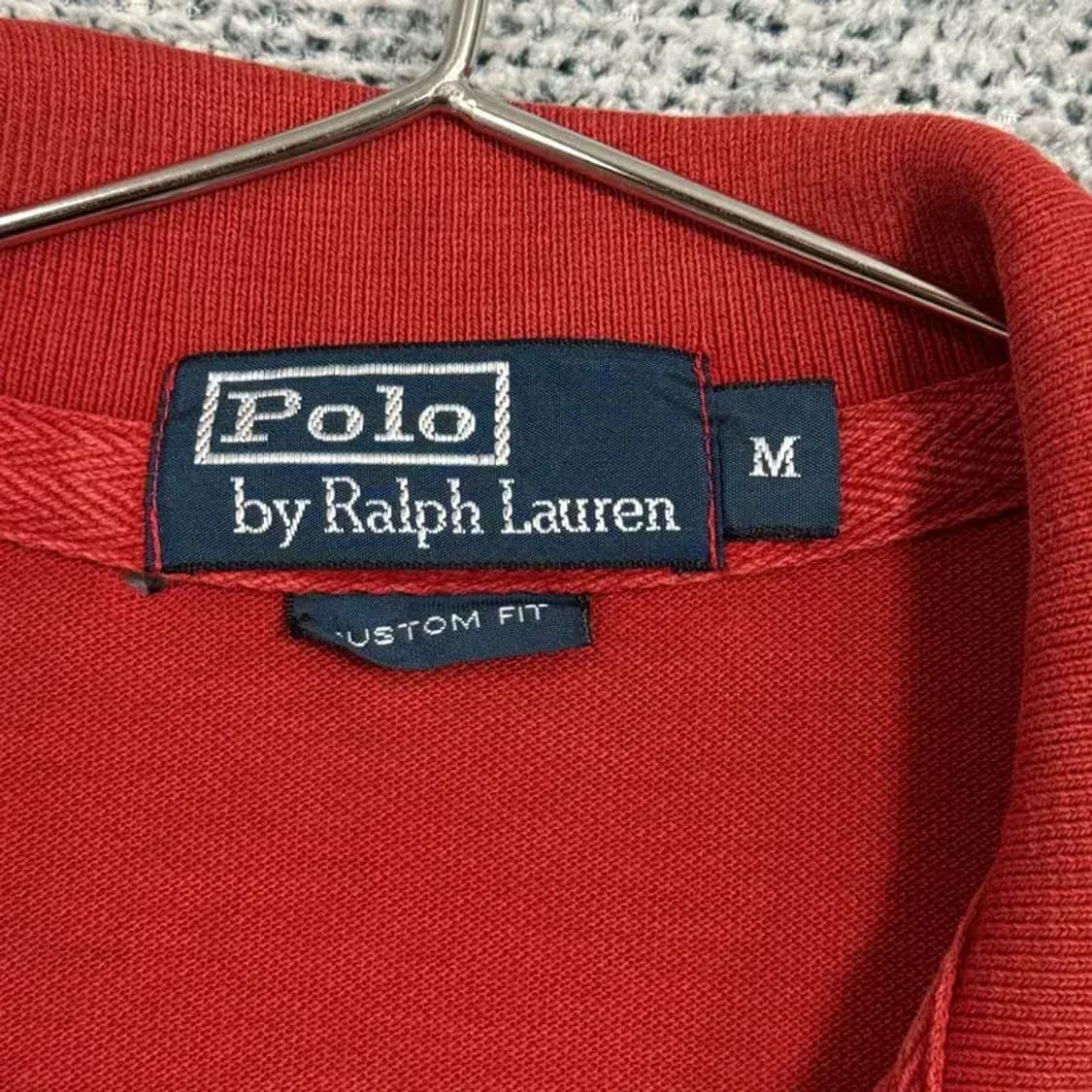 폴로 두산 커스텀핏 성조기 반팔 카라티 M 상품이미지5