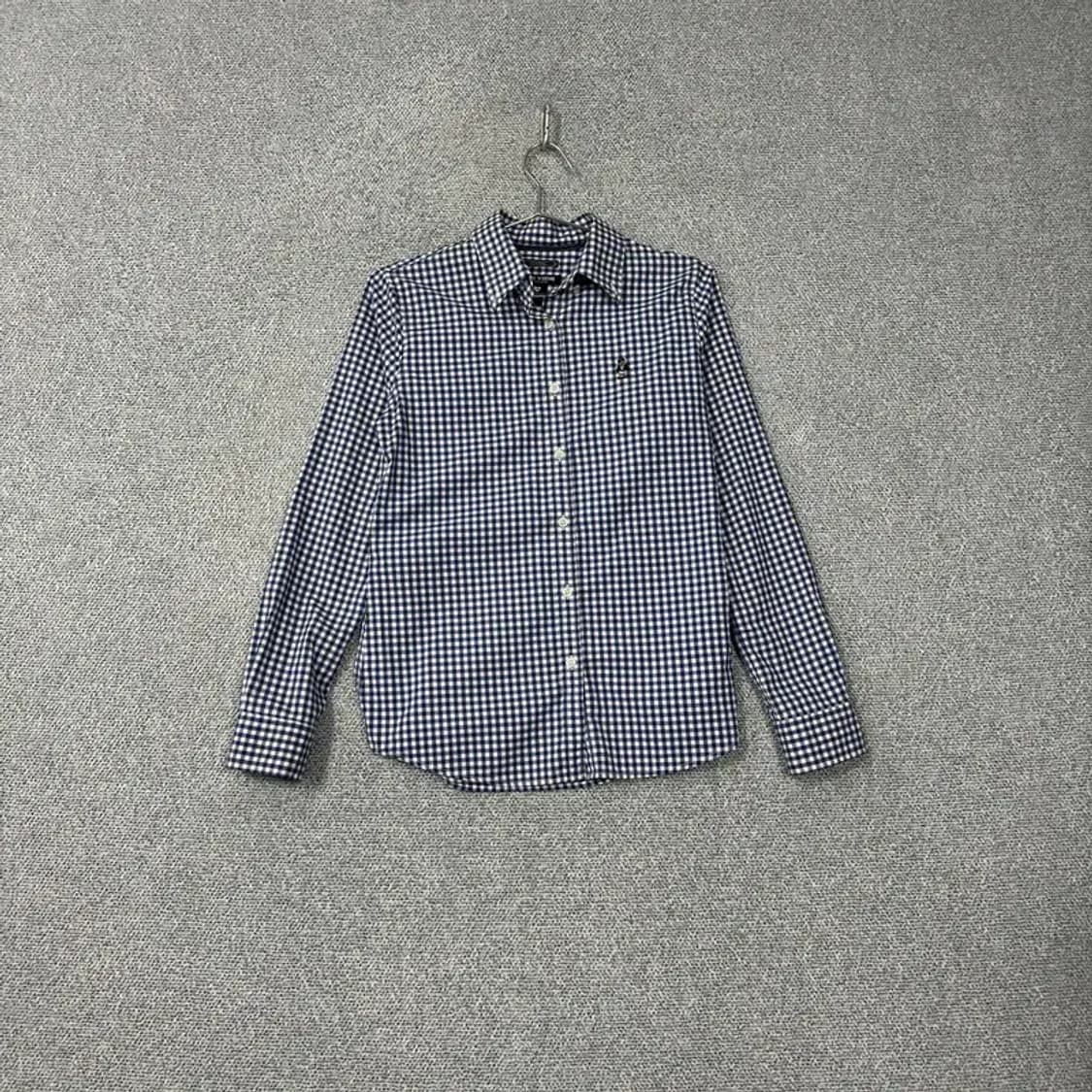 티니위니 베어 로고 체크셔츠 M 상품이미지1