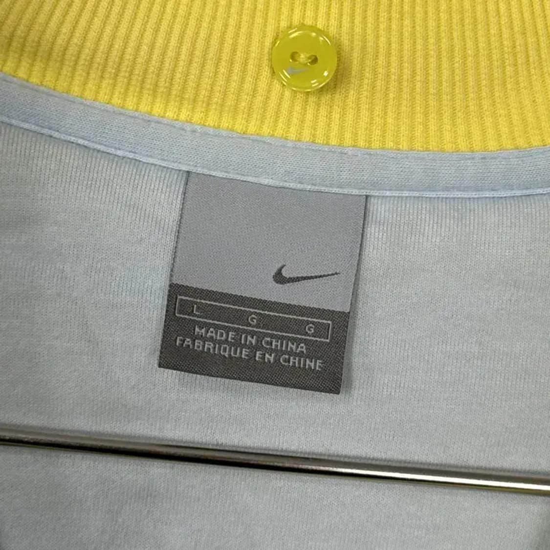 나이키 여성 빈티지 엘로우 트랙탑 L 상품이미지4
