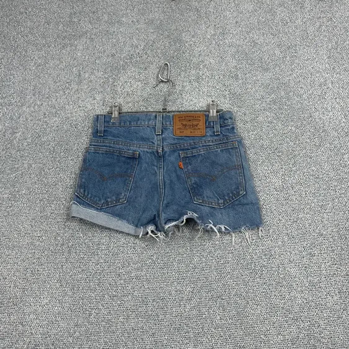 리바이스 517 리폼 데님 핫 반바지 29 상품이미지2