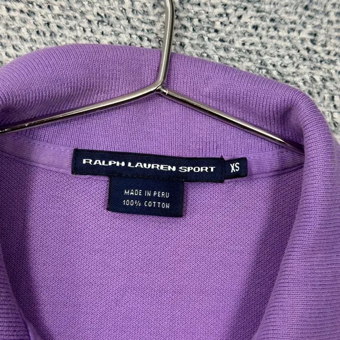 폴로 연보라 카라 원피스 XS 상품이미지4