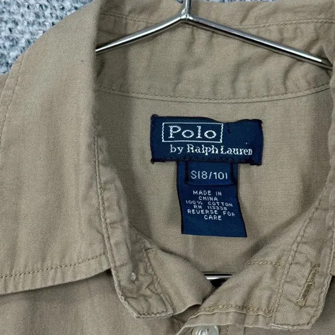 폴로 빈티지 사파리 투포켓 셔츠 XS 상품이미지4