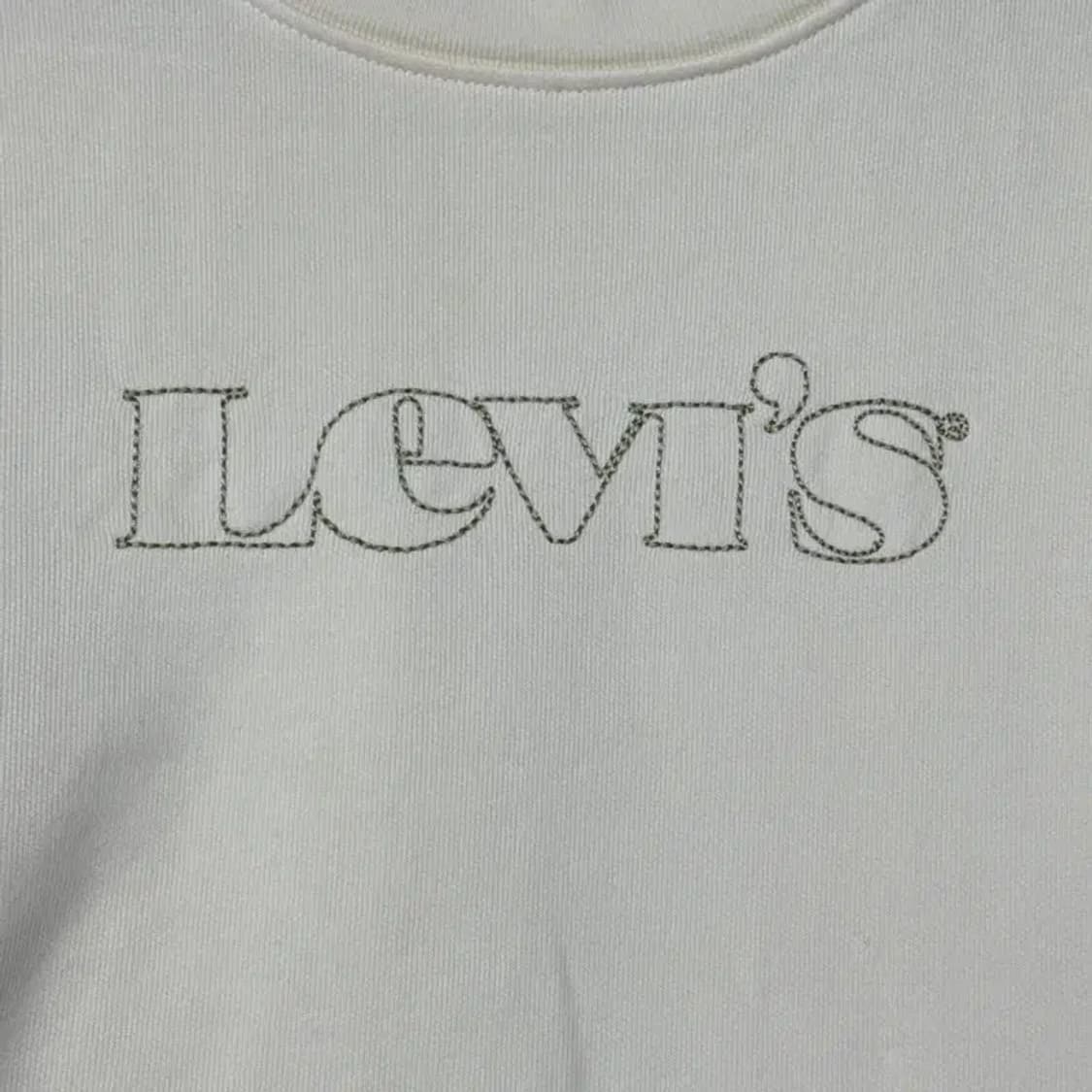 리바이스 스펠로고 오버핏 맨투맨 S 상품이미지3