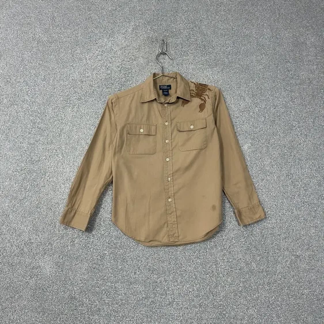 폴로 빈티지 사파리 투포켓 셔츠 XS 상품이미지1