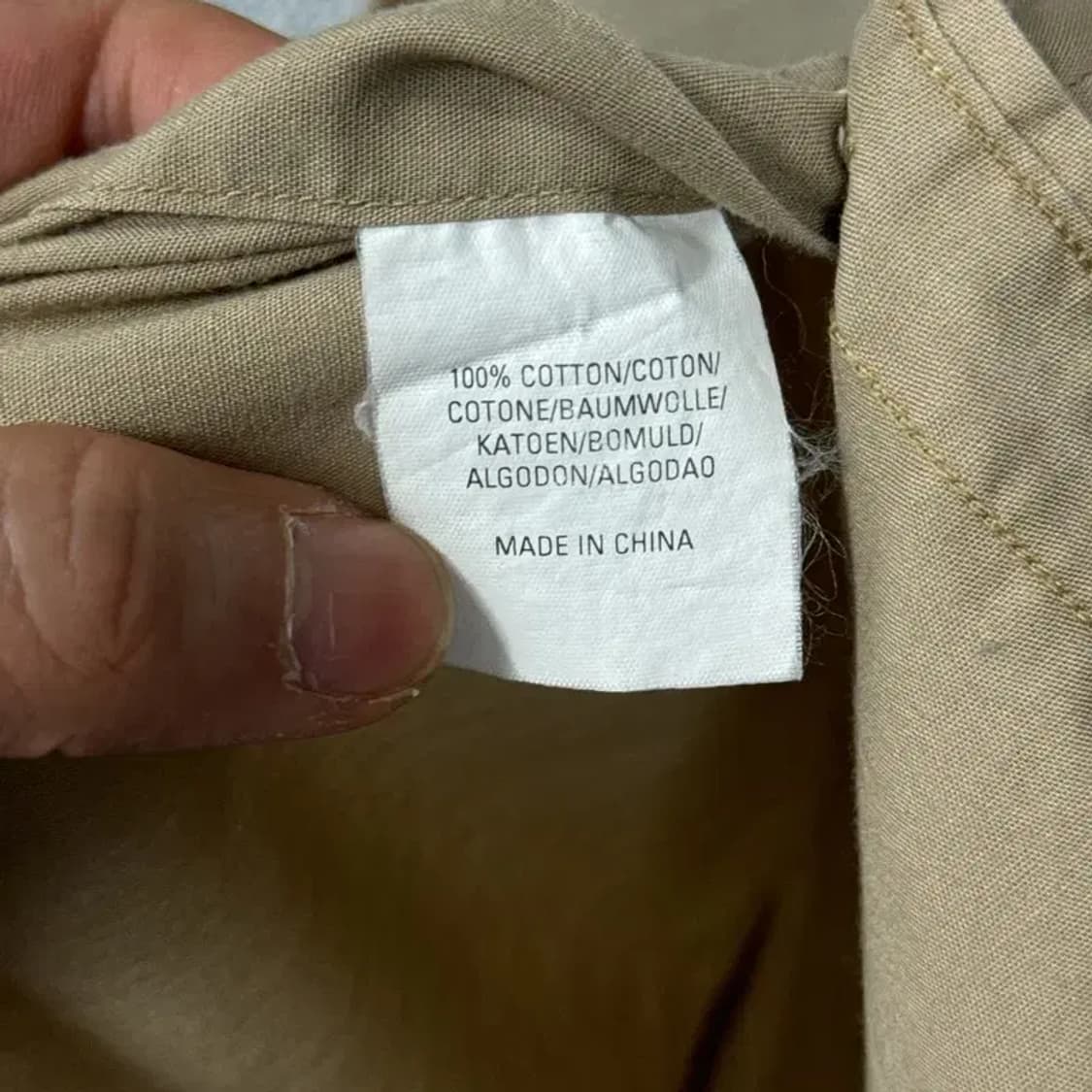 폴로 빈티지 사파리 투포켓 셔츠 XS 상품이미지5