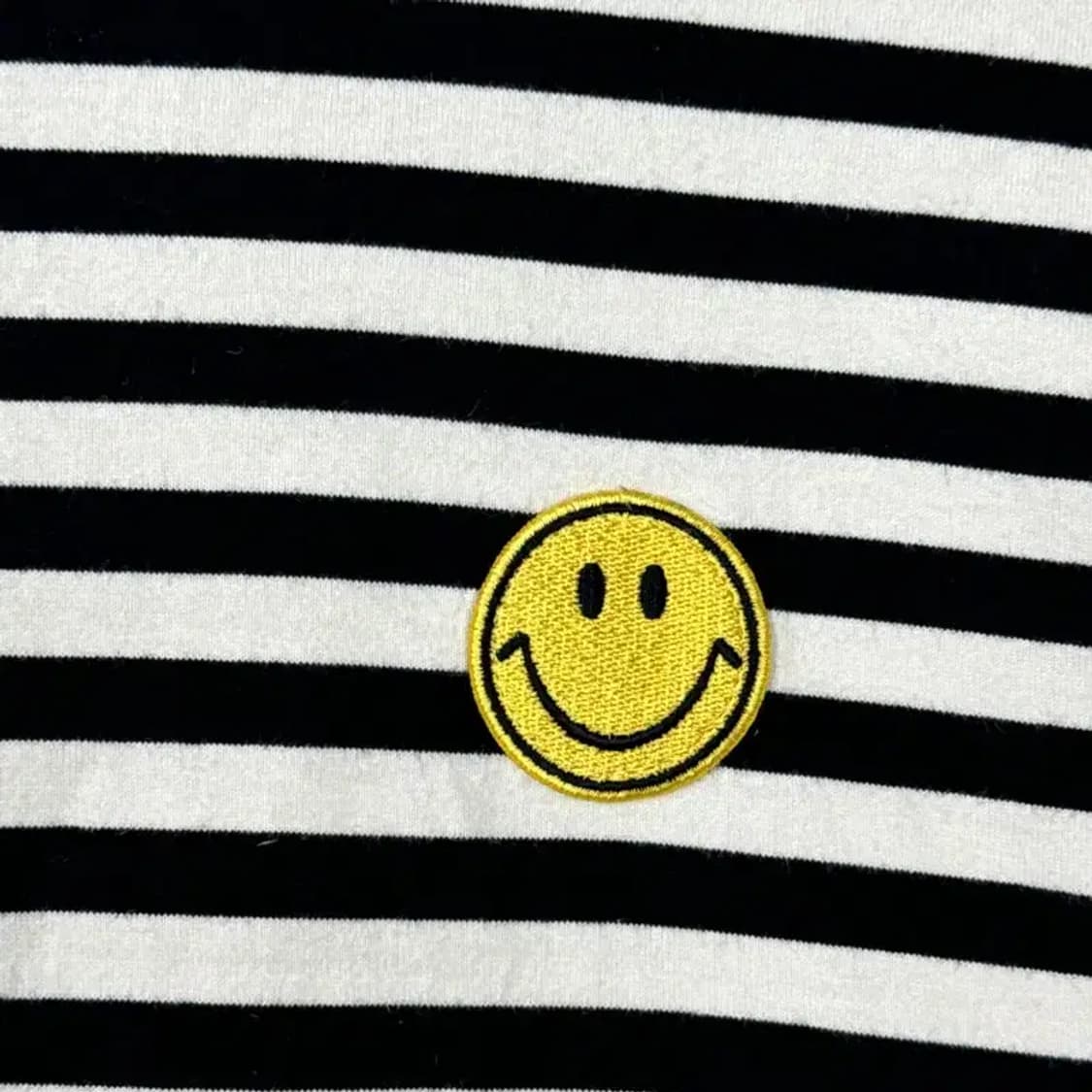 이벳필드 로고 스트라이프 긴팔티 L 상품이미지4