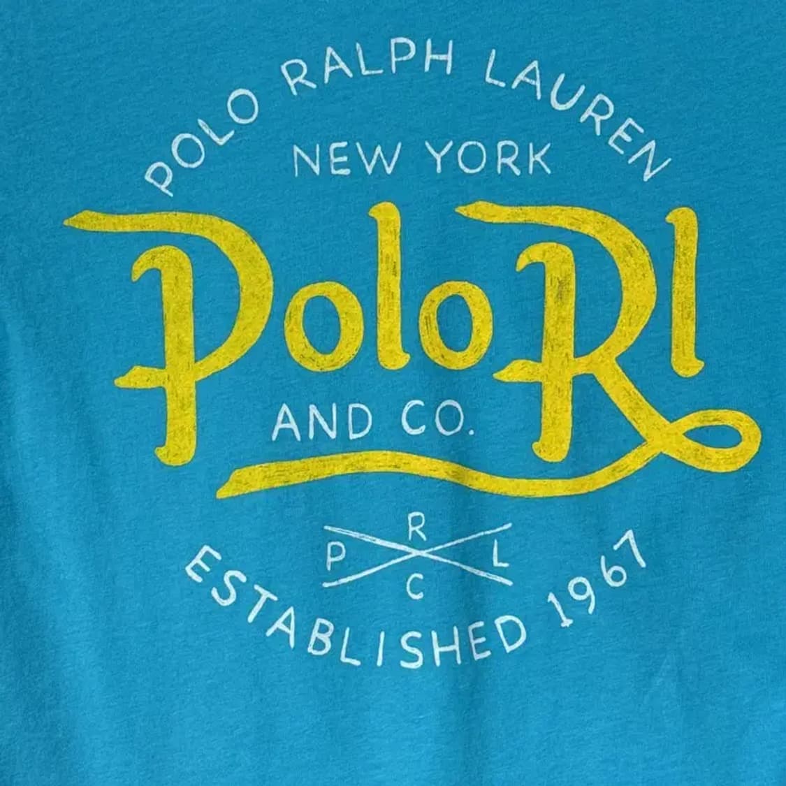 폴로 뉴욕 로고 캐주얼 반팔티 M 상품이미지3